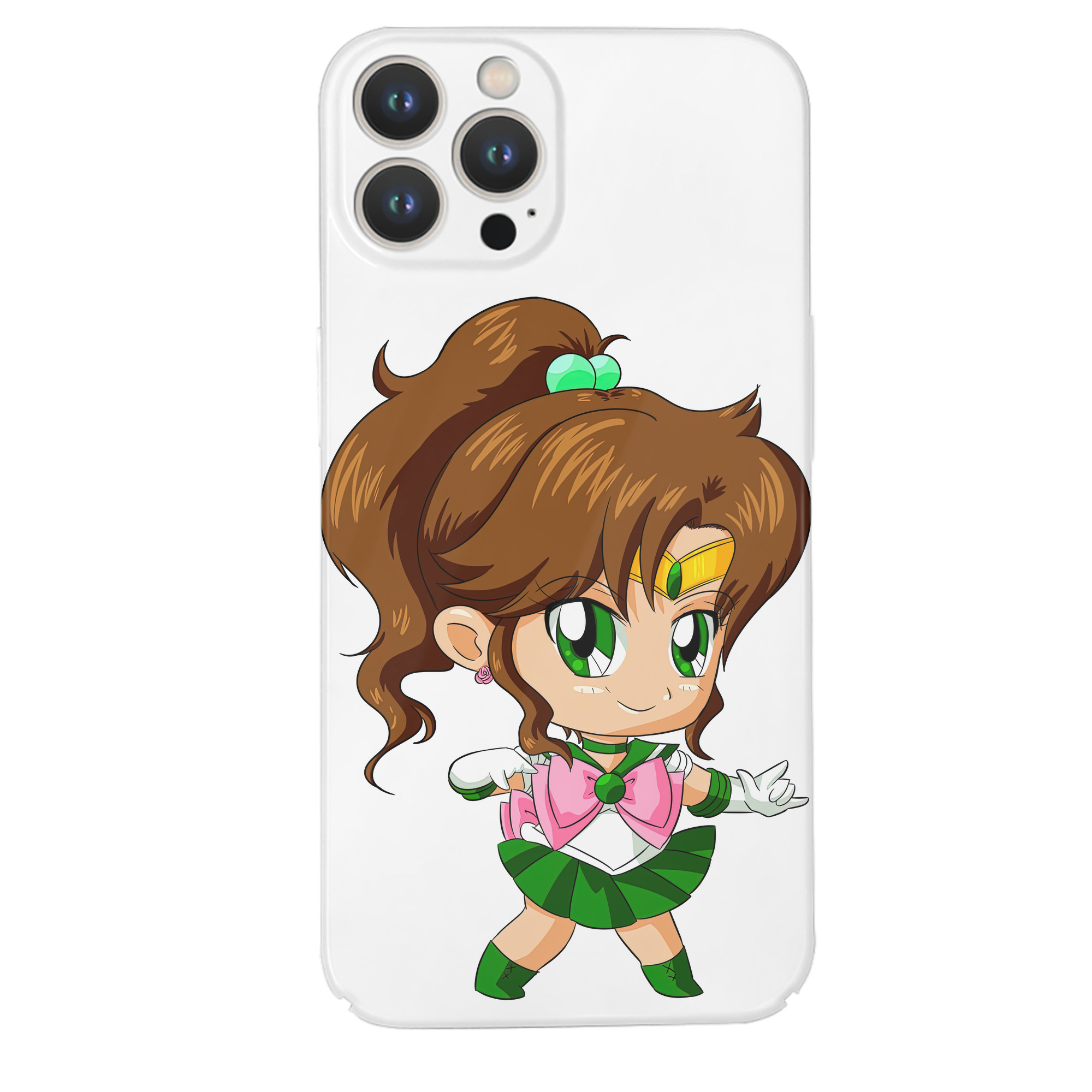 （画像用） 美少女戦士セーラームーン 木野 まこと きの まこと Sailor Moon Kino Makoto （セーラージュピター；Sailor Jupiter） 【iPhone 14シリーズ対応】ハードケース